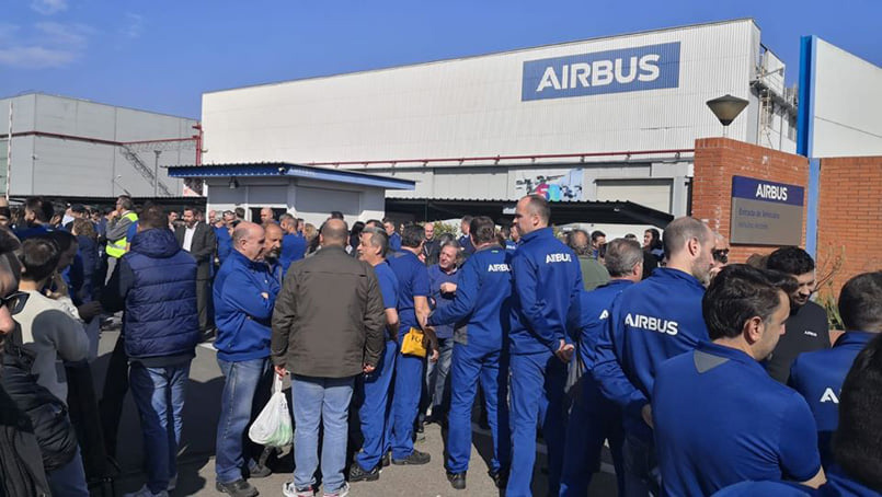 UGT FICA y CCOO de Industria reclaman que se desbloqueé la negociación colectiva y se concreten los compromisos industriales en Airbus